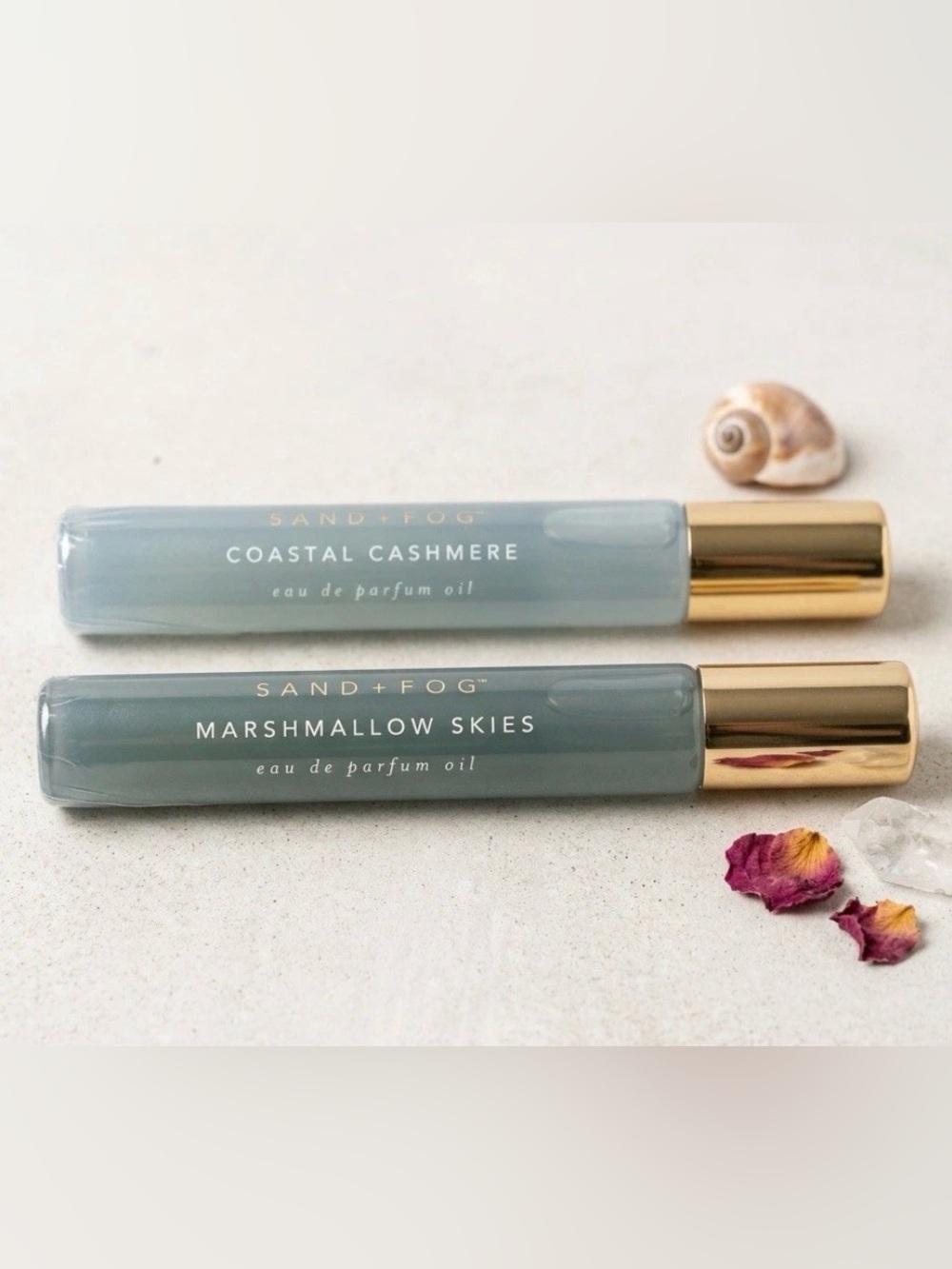 SAND + FOG Coastal Cashmere & Marshmallow Travel Spray 0.33 fl oz each/Sealed